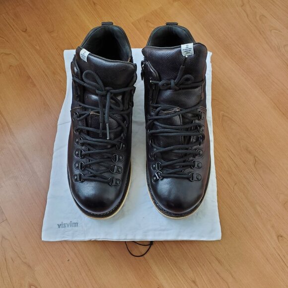 VGUC VISVIM SERRA VEGGIE Side Zip Mountain Boots – US 9 (Black) - Picture 4 of 13